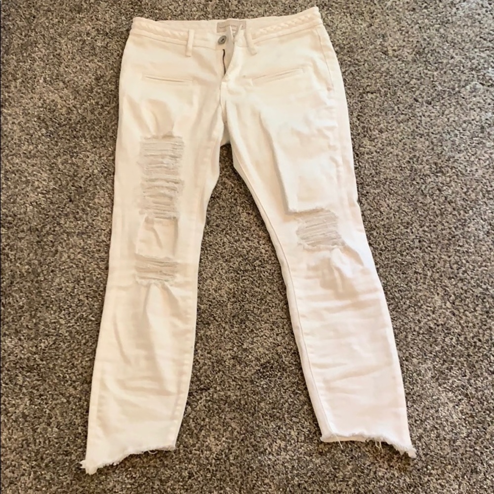 White jeans